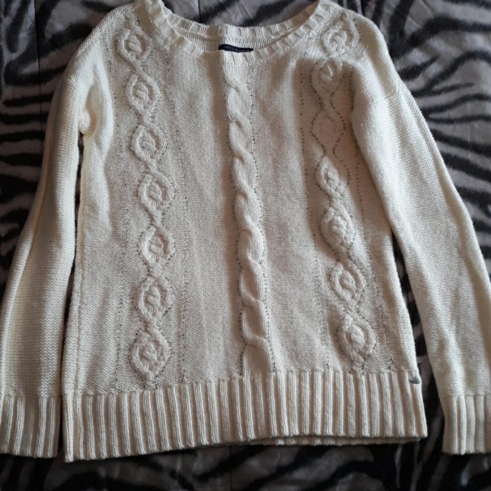 Ivory AE sweater